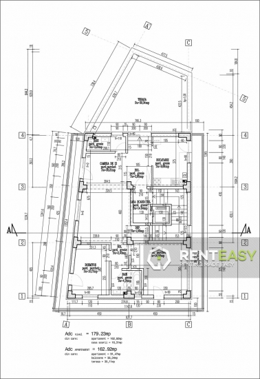 Penthouse 180 mp de vanzare in zona Centrala - bloc nou