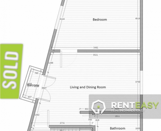 Bloc nou! Apartament 2 camere de vanzare in zona Centrala