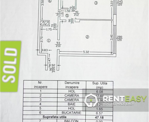 Apartament 2 Camere pentru Vanzare in Copou - Universitate