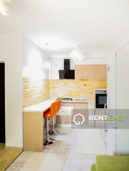 Prima inchiriere! Apartament cu 2 camere in zona Palas in bloc nou