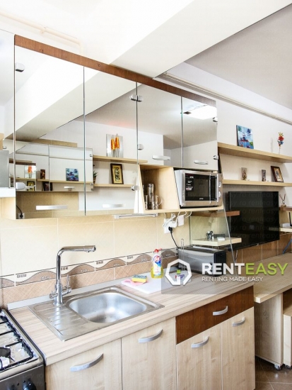 Bloc nou! Apartament cu 2 camere de inchiriat in Centru zona Palas