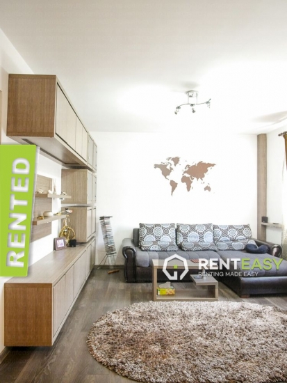Apartament cu doua camere de inchiriat in zona Centrala- Moldova Mall