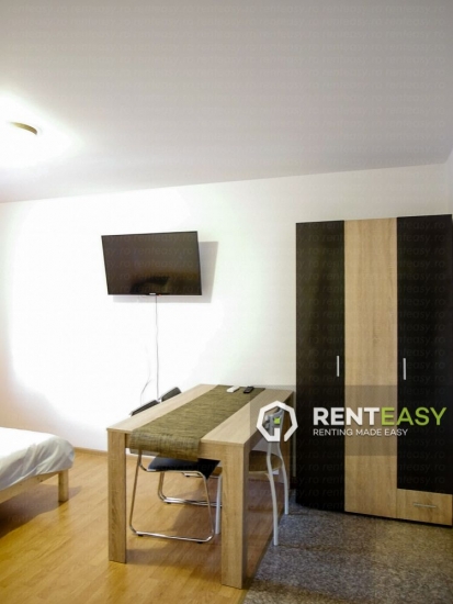 Bloc nou- Apartament cu o camera de inchiriat in zona Bucsinescu