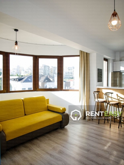 Prima inchiriere! Apartament cu 2 camere de inchiriat cu cheltuieli incluse in bloc nou zona - Palas